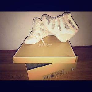 Michael Kors• Astrid high top nylon, Optic white